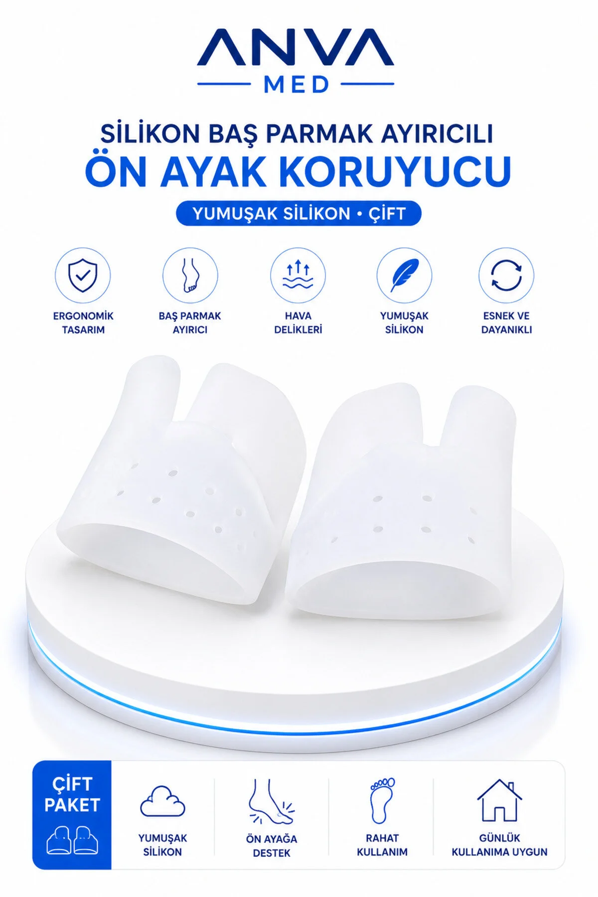 Baş Parmak Ayırıcı Kılıflı (Gömlek Tipi) Parmak Koruyucu